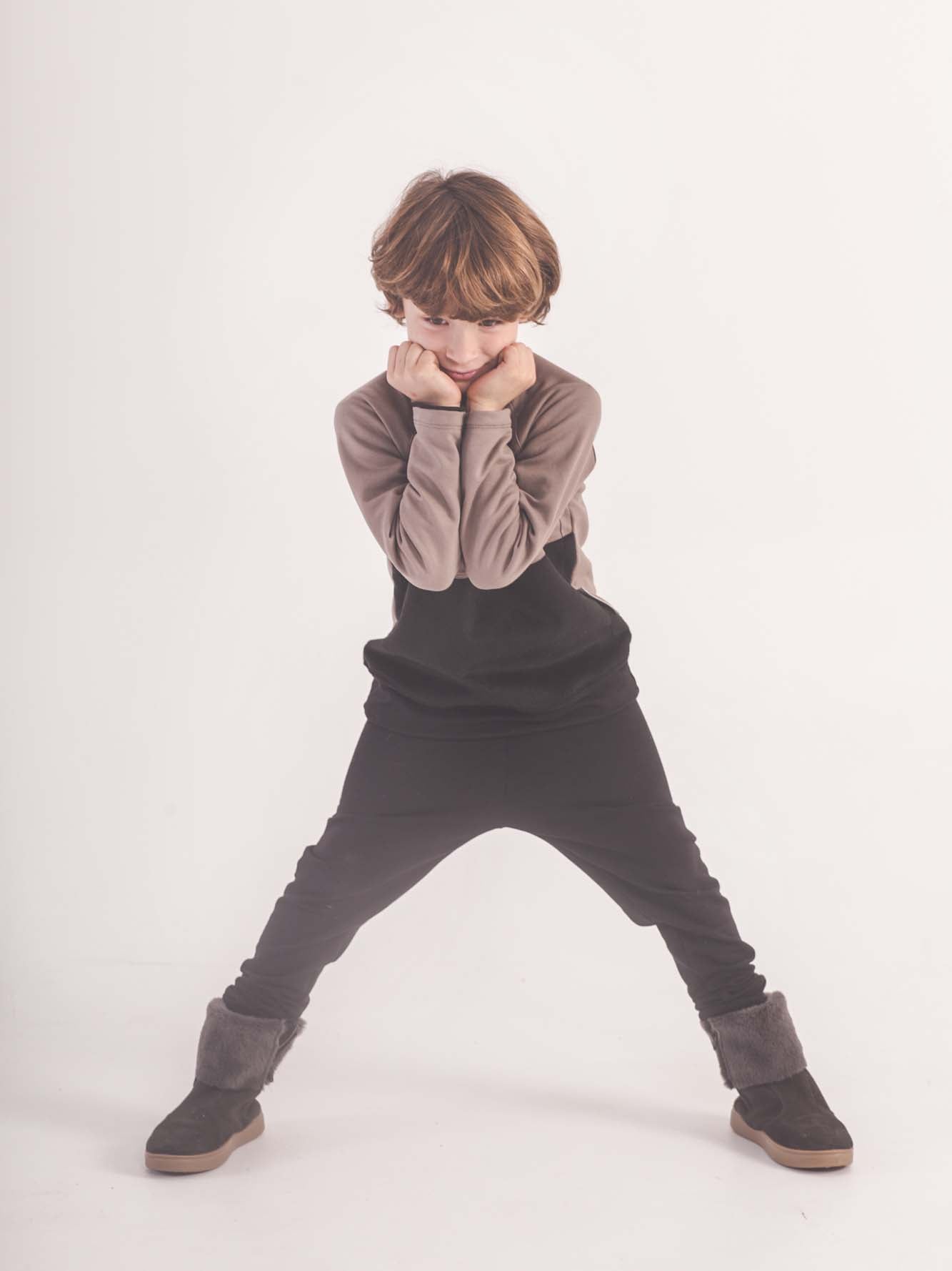 PANTALÓN FELPA NEGRO