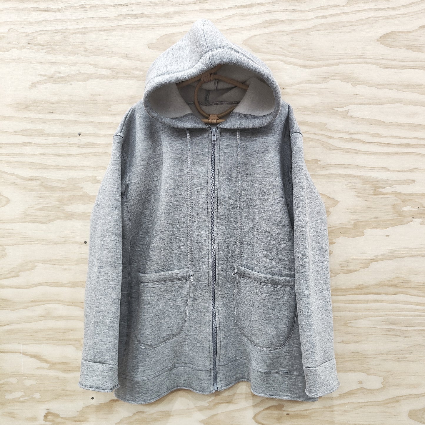 CHAQUETA FELPA NEOPRENO GRIS