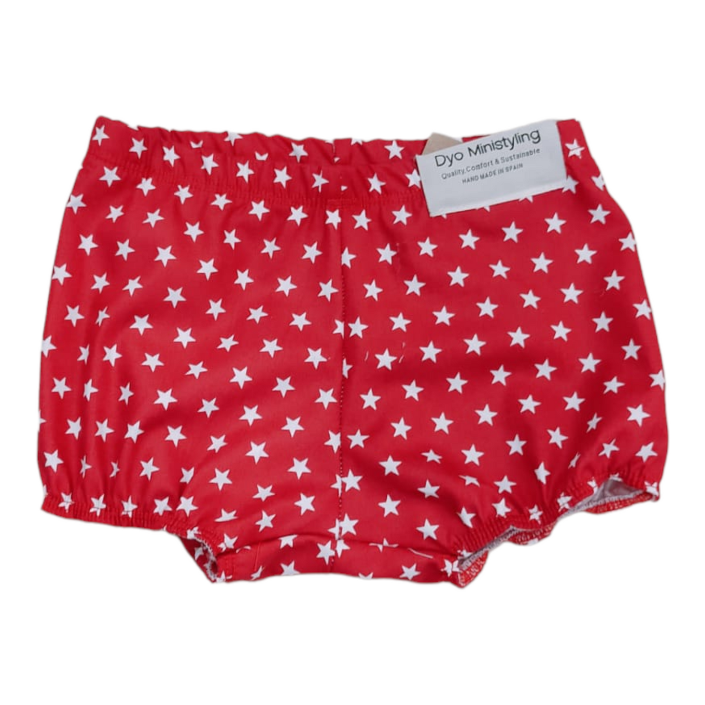 CULETIN BEBÉ ESTRELLA ROJO