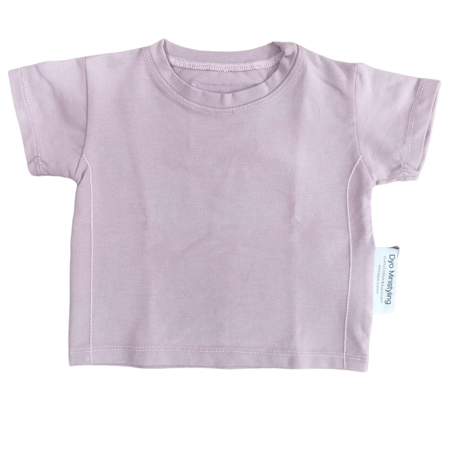 CAMISETA MANGA CORTA ROSA NUDE