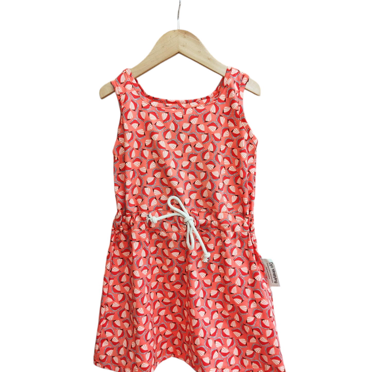 VESTIDO CORDÓN CONCHAS