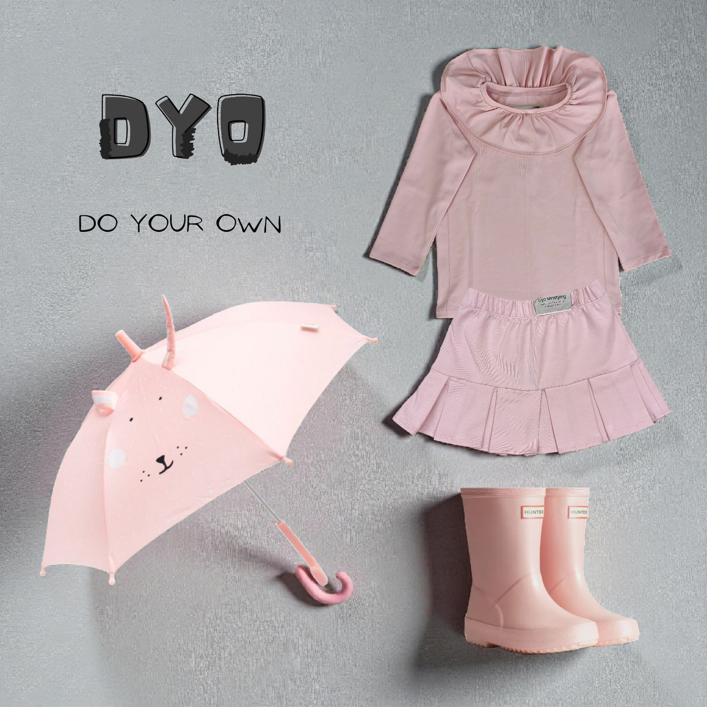 CAMISETA ROSA MANGA LARGA VOLANTE