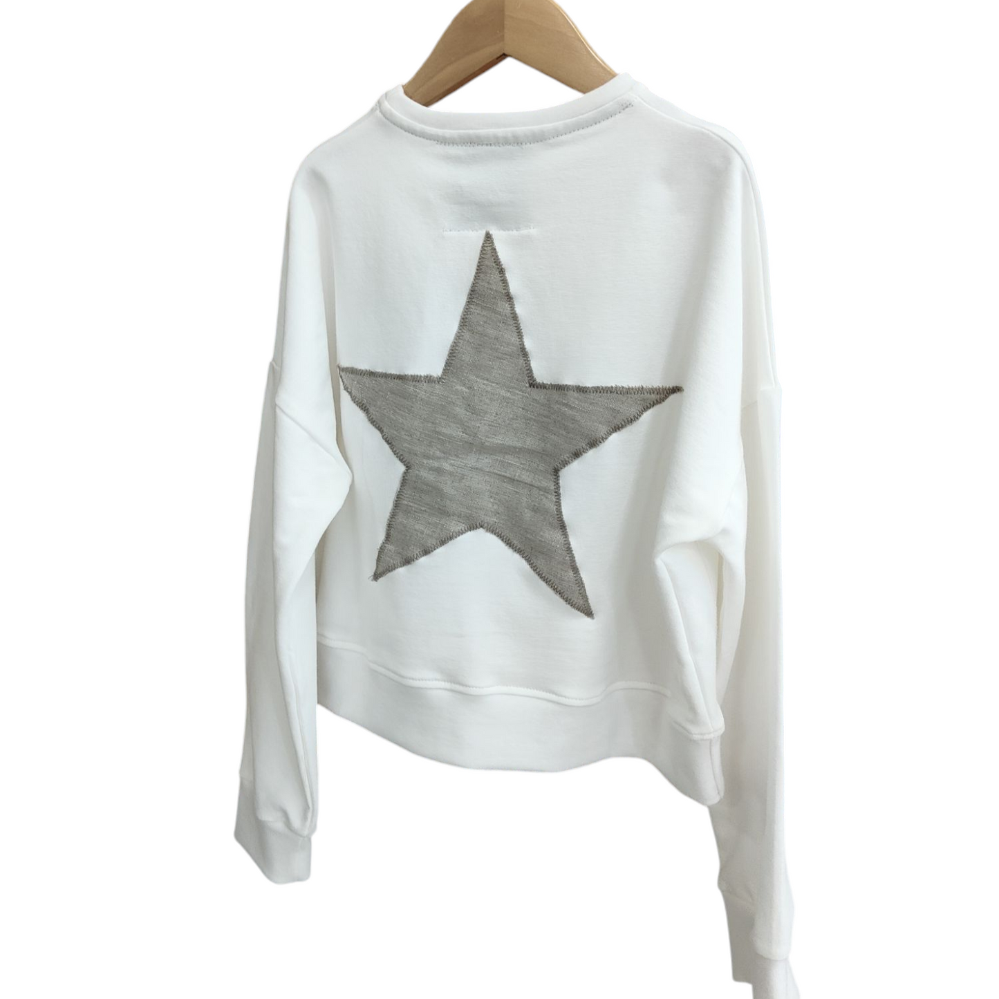 FELPA BLANCA ESTRELLA