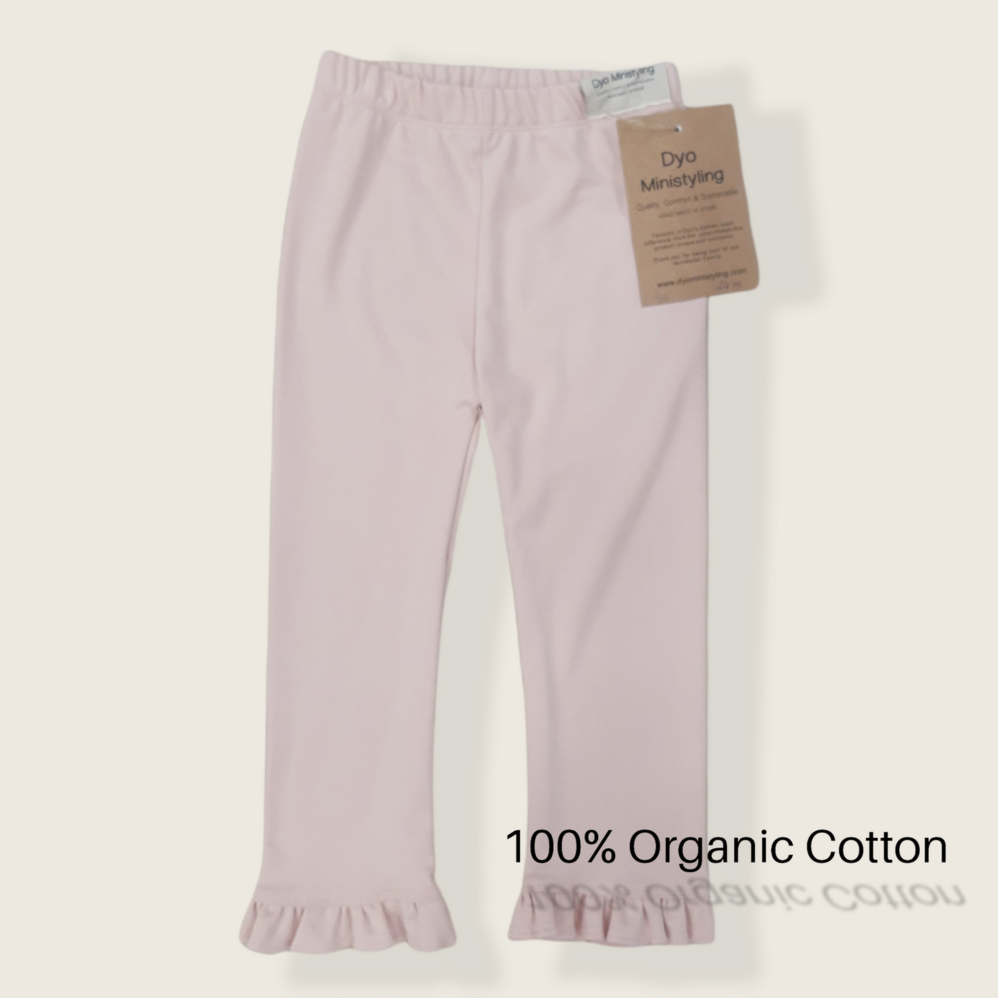 PANTALON ROSA CLARO ORGANICO