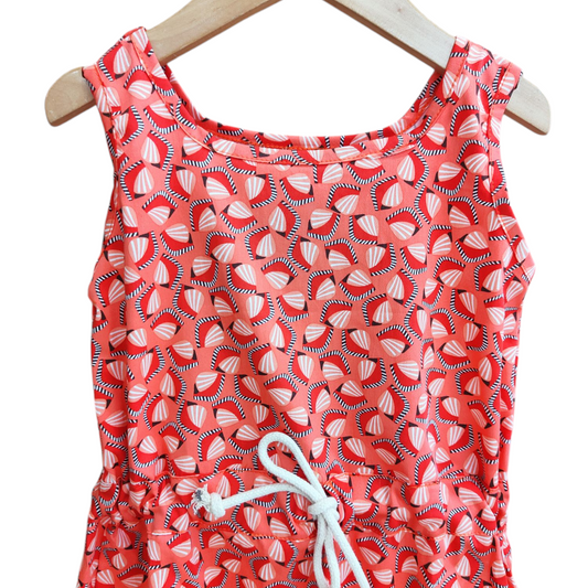 VESTIDO CORDÓN CONCHAS