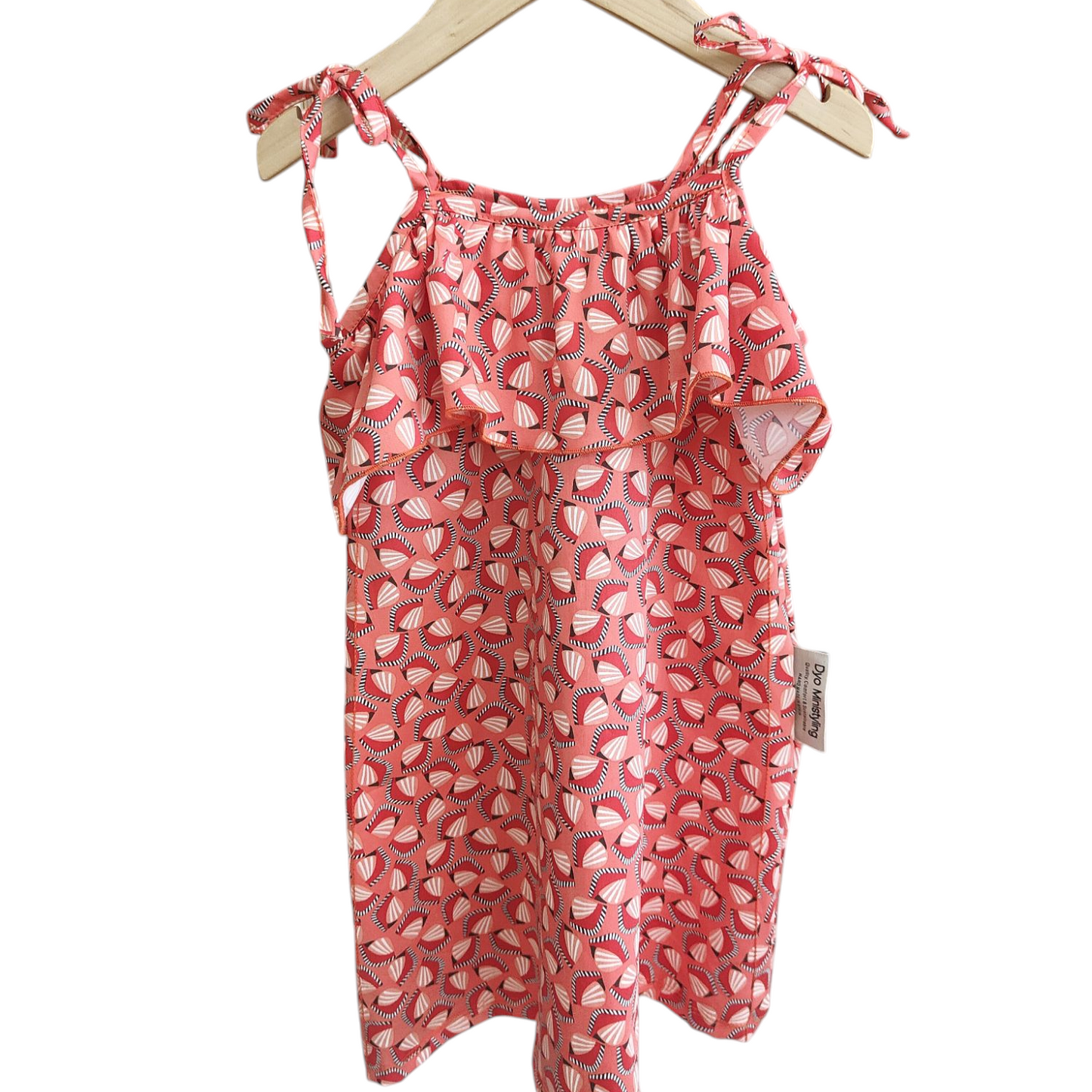 VESTIDO VOLANTE CONCHAS