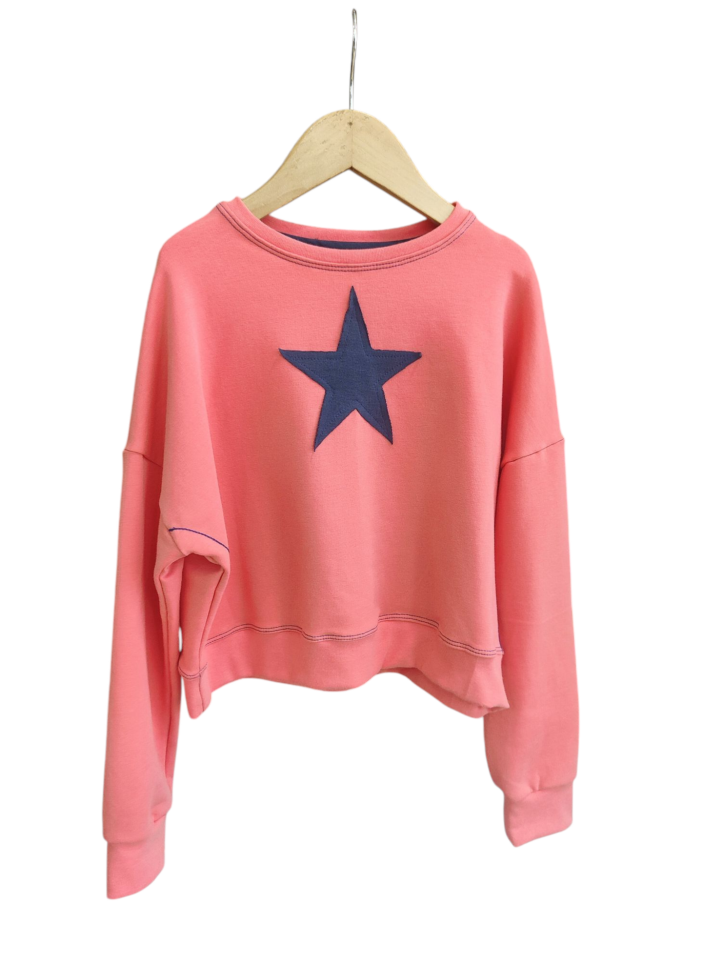 FELPA CORAL ESTRELLA