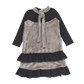 VESTIDO DE NIÑA CON VOLANTES