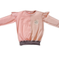 FELPA ROSA Y BEIGE