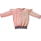 Felpa infantil rosa/ Diseño sostenible y ecológico/ Moda infantil